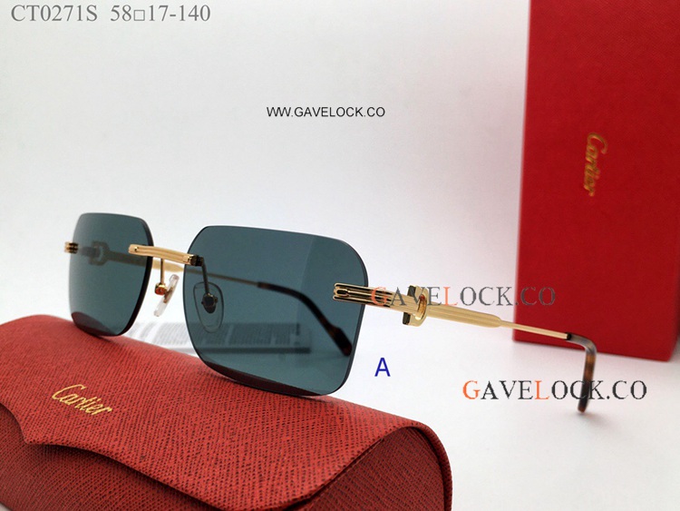 Première de Cartier ct0271s Rimless Sunglasses AAA Copy